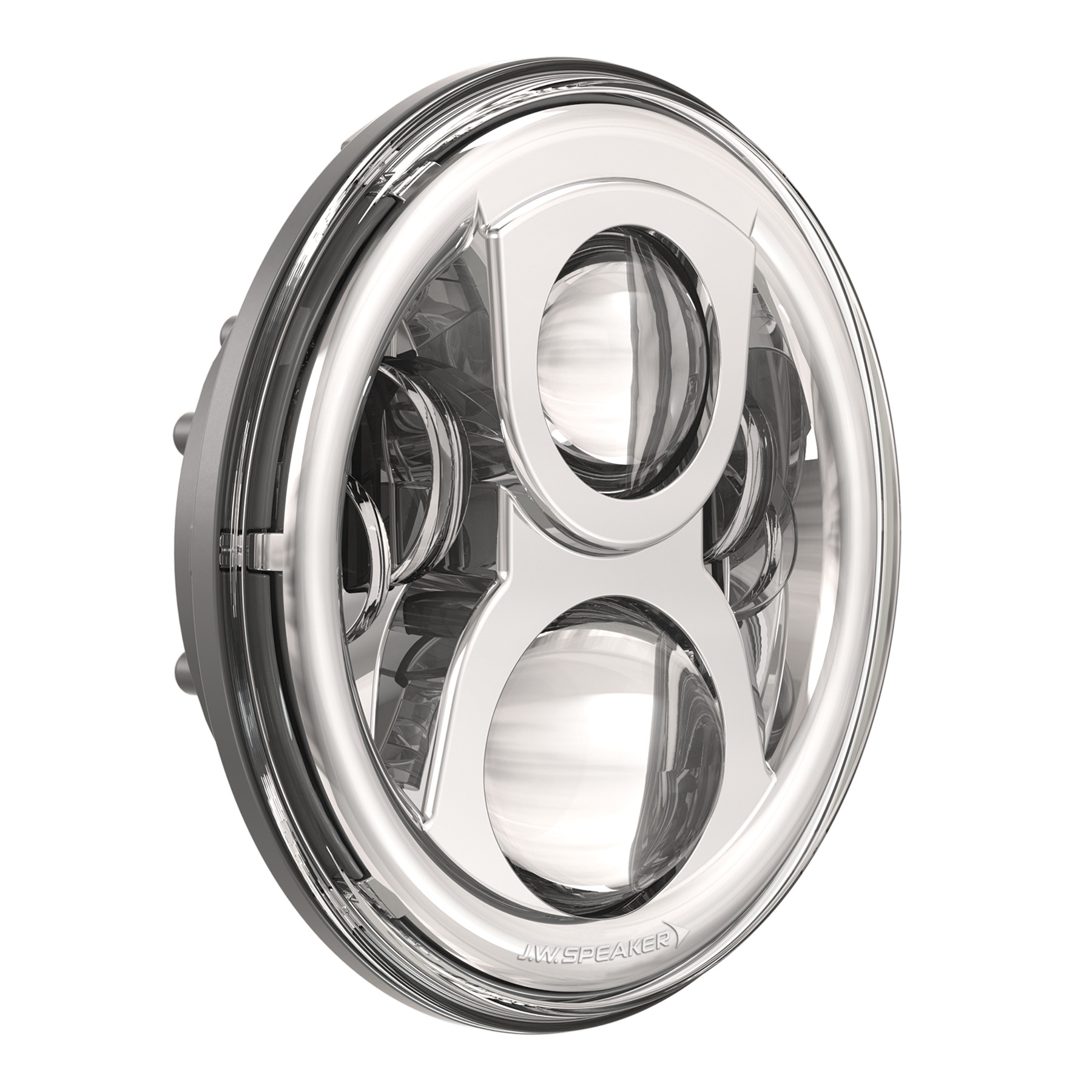 JW SPEAKER 8700 EV2-S HEADLAMP 7" CHR BEZEL