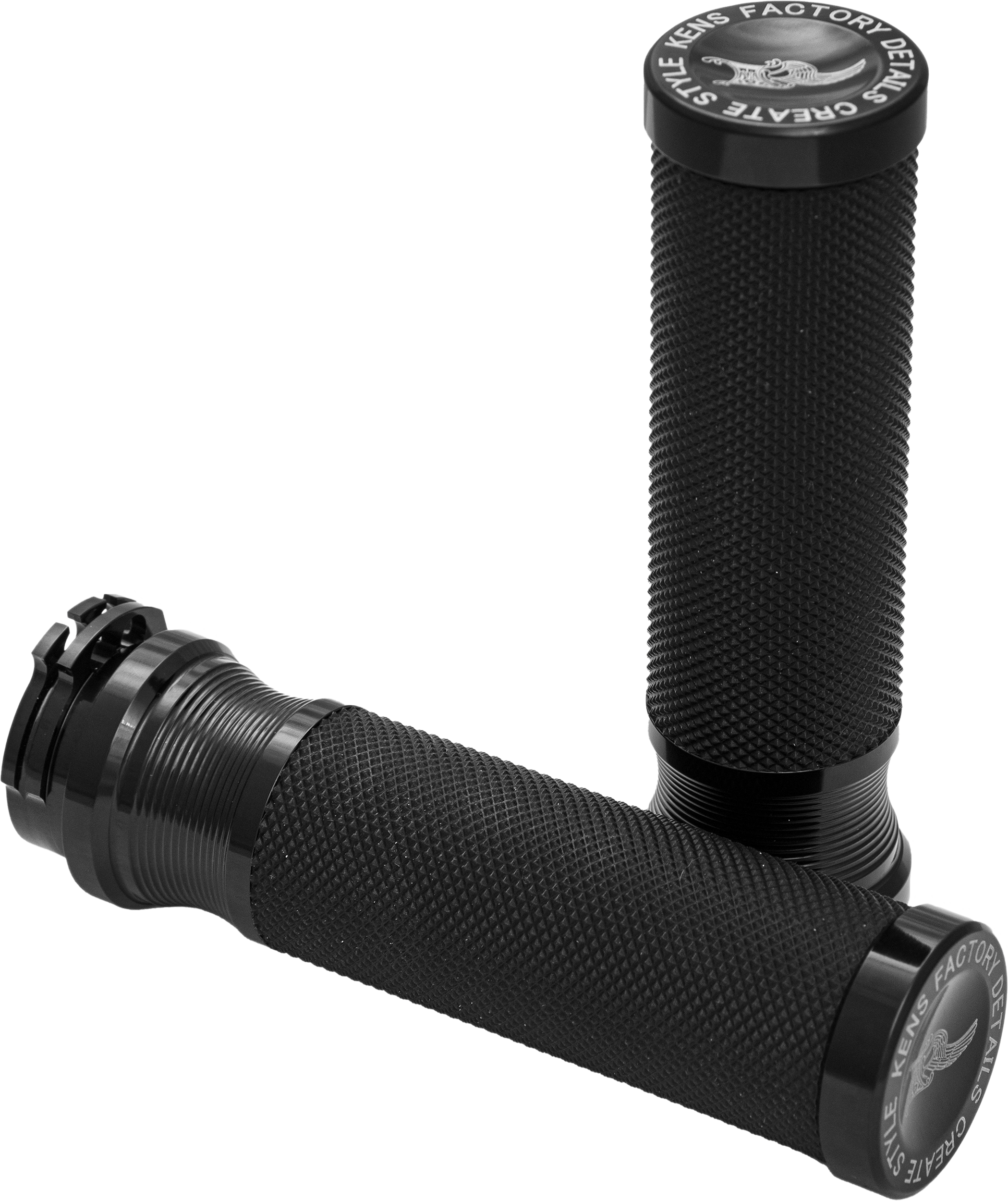 KENS FACTORY NL GRIPS FINE KNURL CABLE 1"