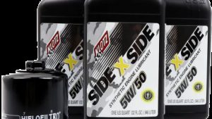 KLOTZ SIDEXSIDE OIL CHANGE KIT 5W50 /W OIL FILTER POL