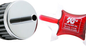 K&N CRANKCASE VENT AIR FILTER REMOTE MOUNT