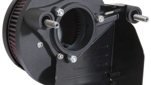 K&N STREET METAL INTAKE HAMMER BLACK FINISH