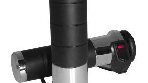 KOSO TITAN-X HEATED GRIPS CHROME ELECTRIC THROTTLE