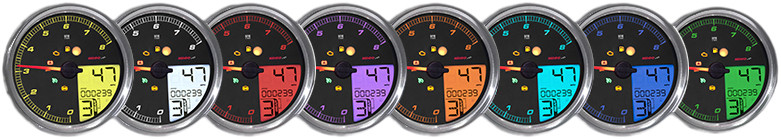 KOSO HD-05 4.5" GAUGE CHROME BEZEL, PRE CANBUS