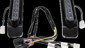 LETRIC LIGHTING CO SADDLEBAG FILLER LED INSERTS BLACK