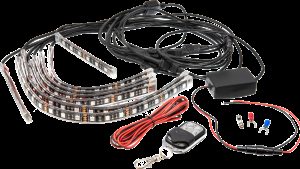 LETRIC LIGHTING CO 16-COLOR LED ACCENT LIGHT KIT