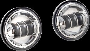 LETRIC LIGHTING CO 4.5" LED PASSING LIGHTS CHROME