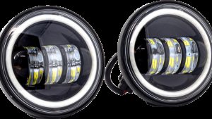 LETRIC LIGHTING CO 4.5" LED PASSING LIGHTS HALO BLACK