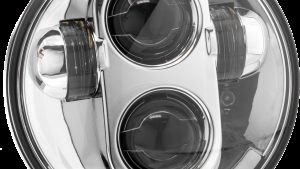 LETRIC LIGHTING CO 5.75" LED HEADLIGHT CHROME