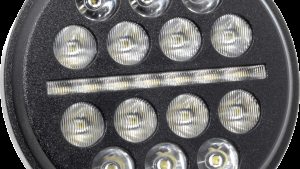 LETRIC LIGHTING CO 5.75" LED HDLGHT BLK BUCKSHOT