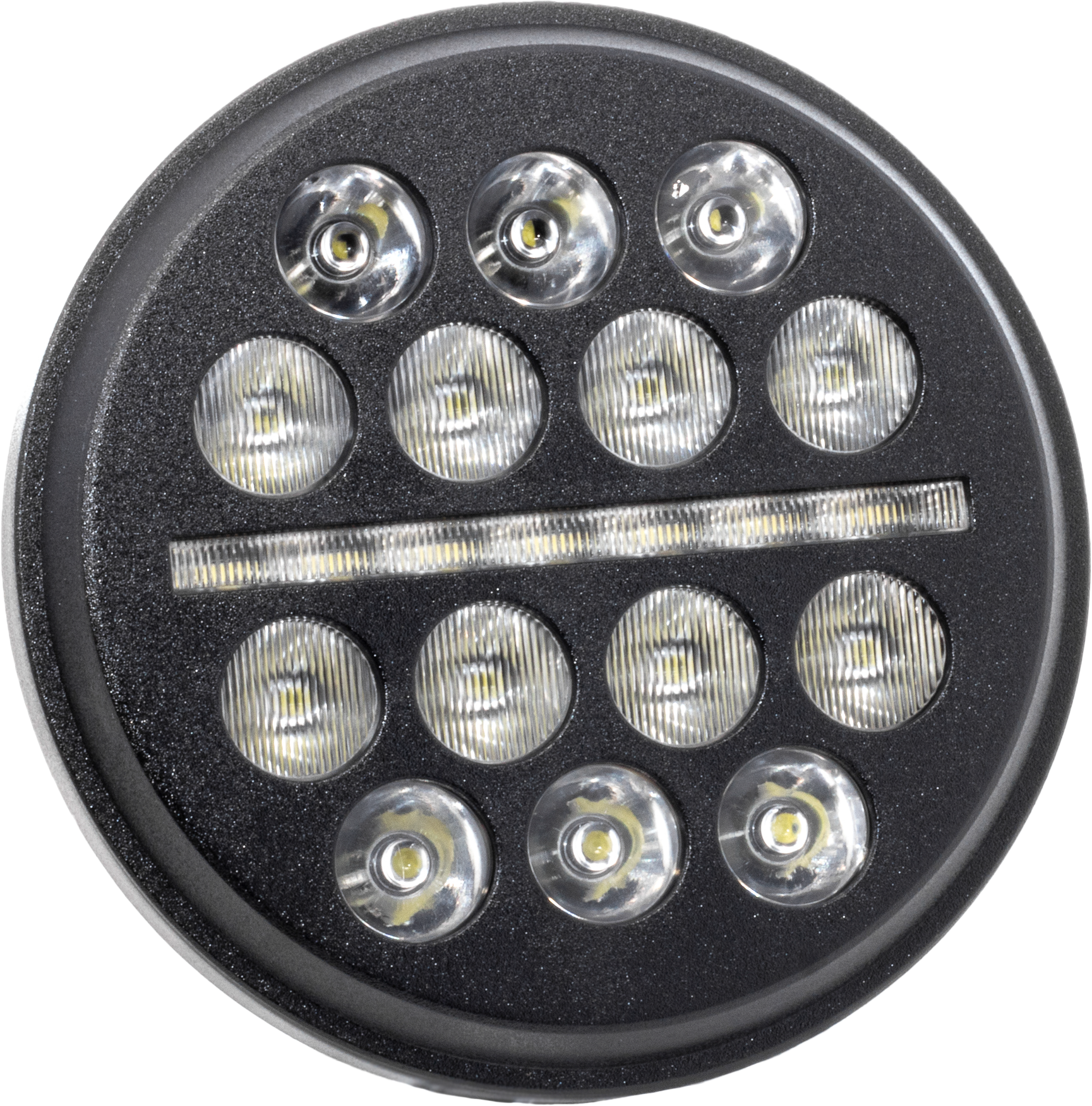 LETRIC LIGHTING CO 5.75" LED HDLGHT BLK BUCKSHOT