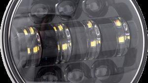 LETRIC LIGHTING CO 5.75" LED HEADLIGHT BLACK