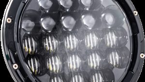 LETRIC LIGHTING CO 7" LED MULTI-MINI BLACK W/ MNT ADAPTER