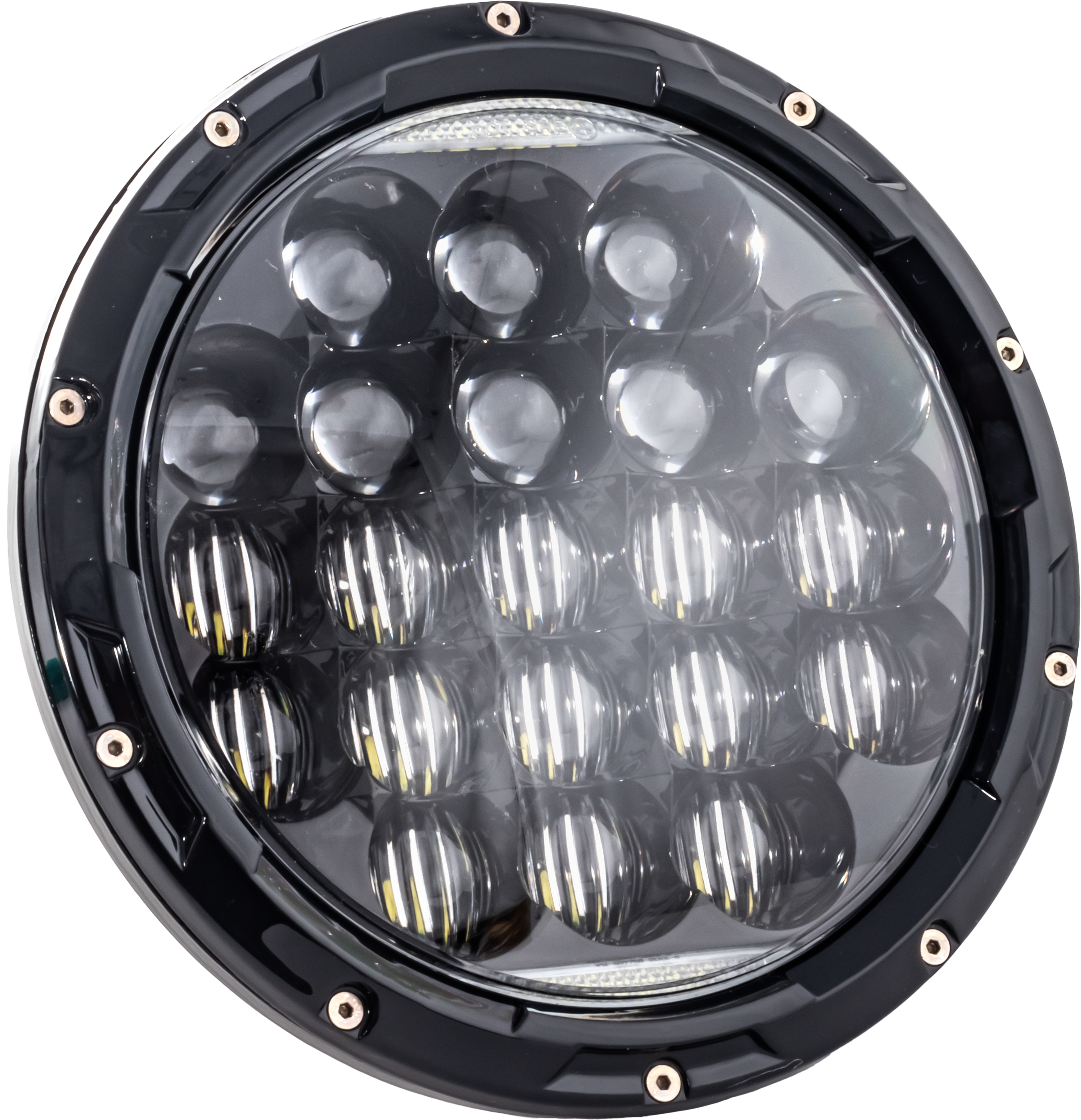 LETRIC LIGHTING CO 7" LED MULTI-MINI BLACK W/ MNT ADAPTER