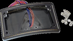 LETRIC LIGHTING CO PERFECT PLATE LIGHT CURVE BLK FLH/FLT `14-UP