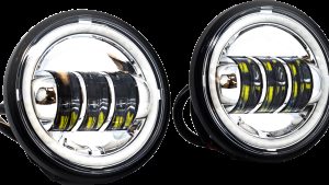 LETRIC LIGHTING CO 4.5" PASSING LAMPS CHROME HALO INDIAN