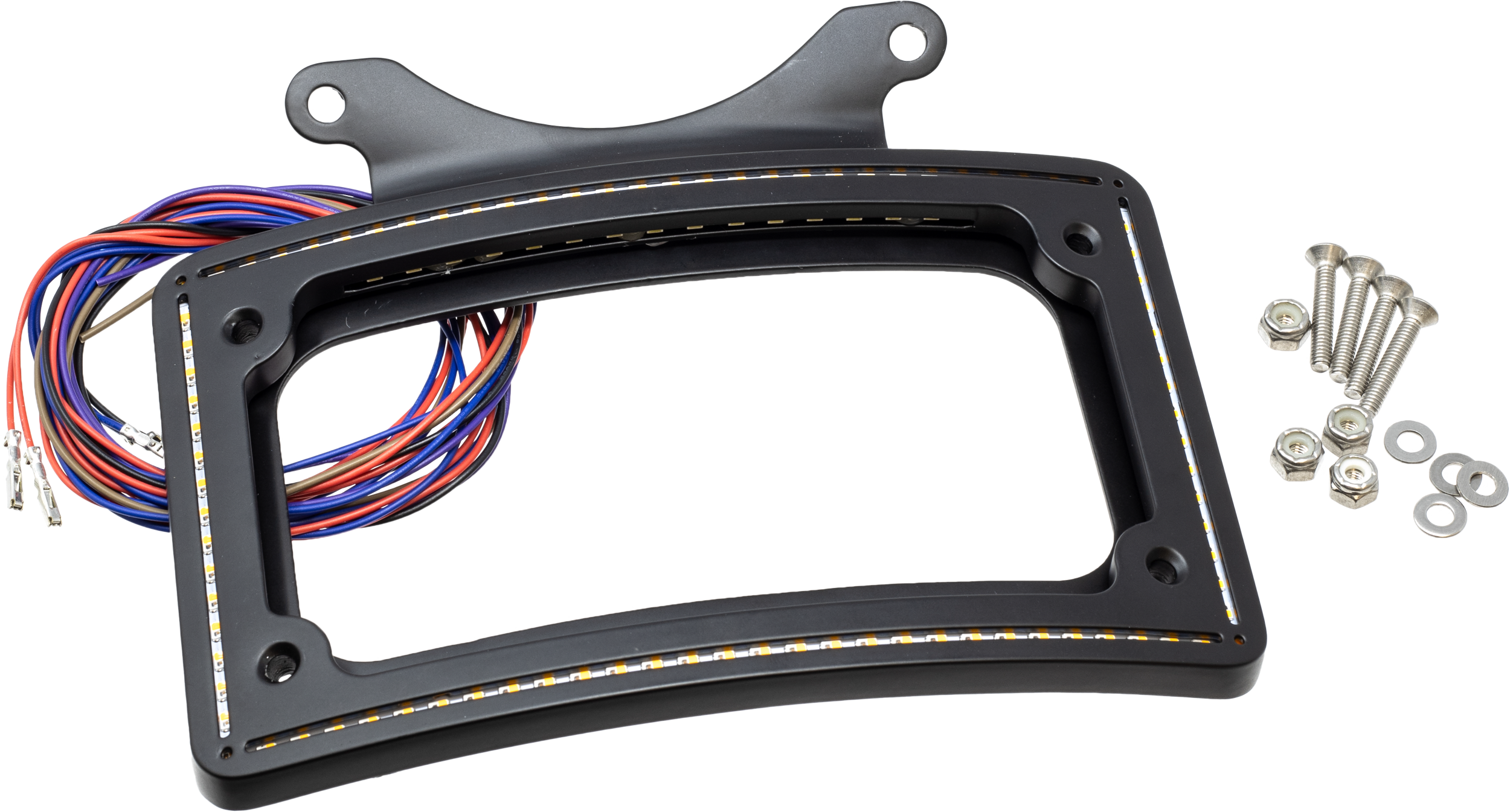 LETRIC LIGHTING CO PERFECT PLATE LIGHT LP FRAME MATTE BLACK SCOUT