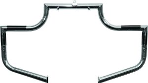 LINDBY ENGINE GUARD HD TWINBAR FLH TOURING 97-UP CHR