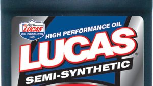 LUCAS SEMI-SYNTHETIC OIL 2T 16OZ
