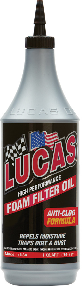 LUCAS FOAM FILTER OIL