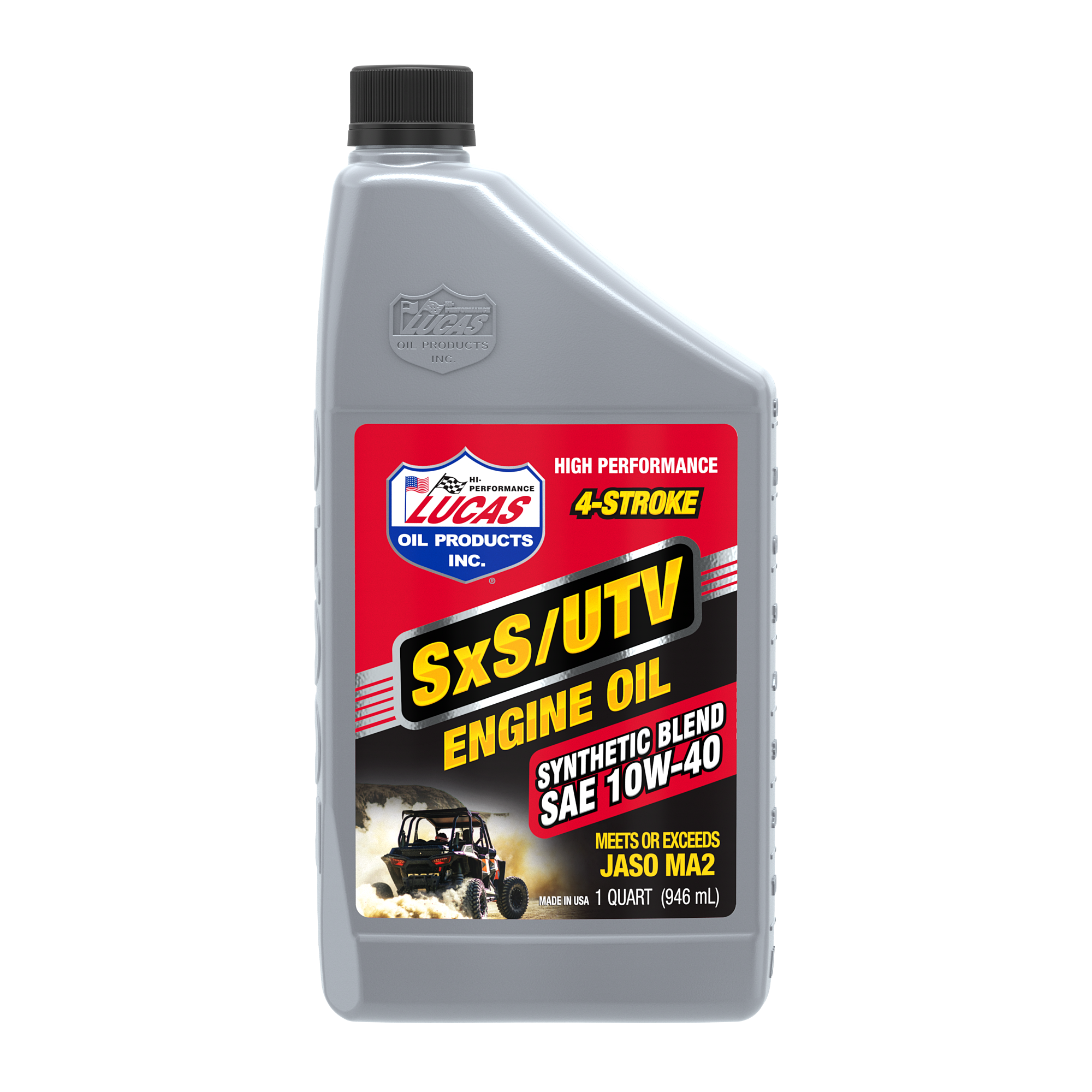 LUCAS SXS SEMI SYNTHETIC ENGINE OIL 10W40 1QT