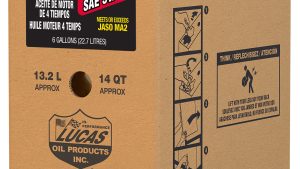 LUCAS SXS SYNTHETIC ENGINE OIL 5W50 6GAL BIB