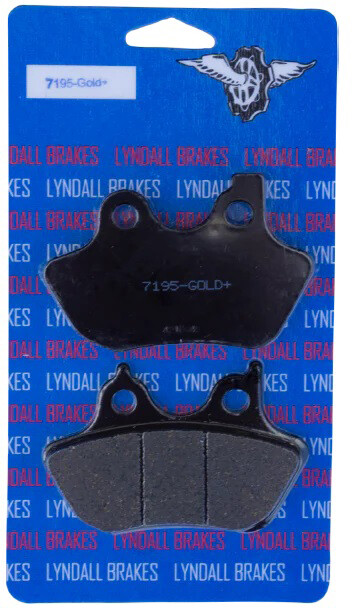 LYNDALL BRAKES PROFILED BRAKE PAD GOLD+ FR/RR EXCEPT 200 MM TIRE