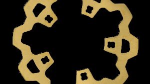 LYNDALL BRAKES ENFORCER 1 PIECE ROTOR FRONT GOLD 11.8