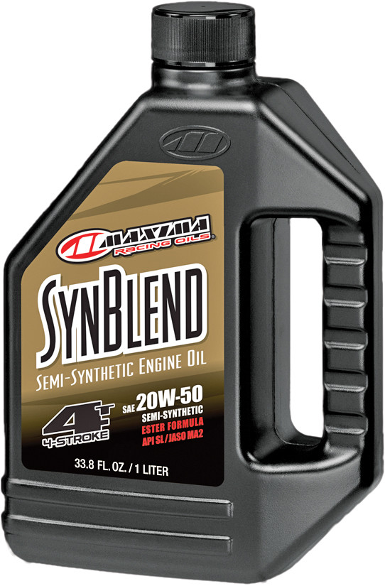 MAXIMA SYNTHETIC BLEND MOTOR OIL 4T 20W50 1L