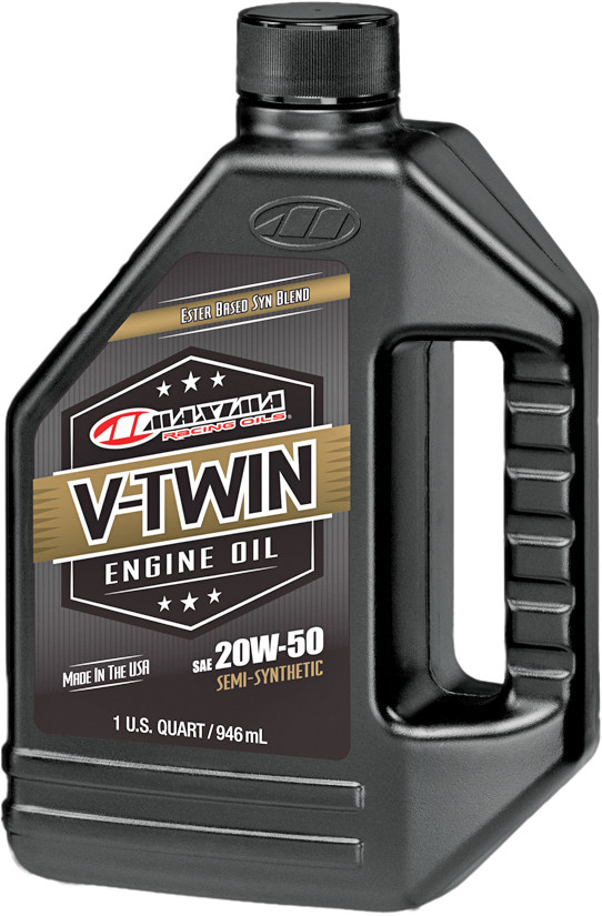 MAXIMA V-TWIN SYN BLEND ENGINE OIL 20W50 32OZ