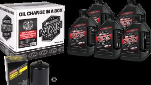 MAXIMA V-TWIN SYN QUICK CHANGE KIT M8 BLACK FILER