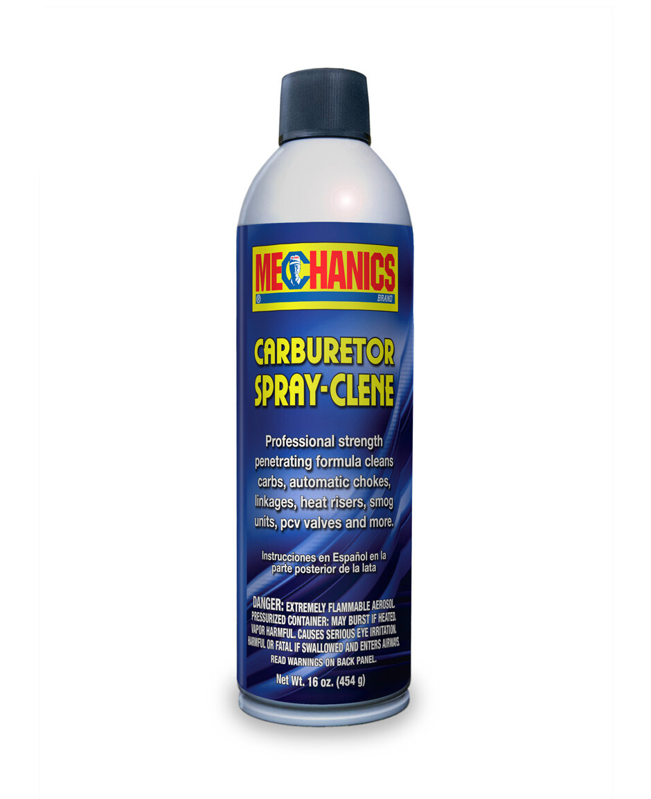 MECHANICS CARBURETOR SPRAY CLEANER 16OZ