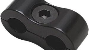 MOTION PRO THROTTLE/IDLE CABLE CLAMP MP BLACK