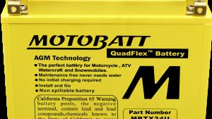 MOTOBATT BATTERY MBTX24U SEALED FACTORY ACTIVATED