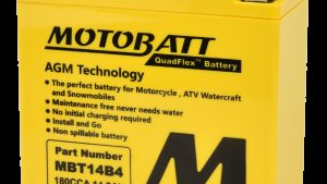 MOTOBATT BATTERY MBT14B4 SEALED FACTORY ACTIVATED