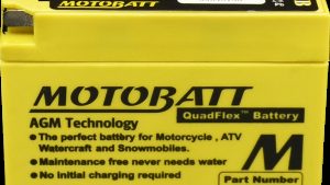MOTOBATT BATTERY MBT4BB SEALED FACTORY ACTIVATED
