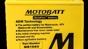 MOTOBATT BATTERY MB16AU SEALED FACTORY ACTIVATED