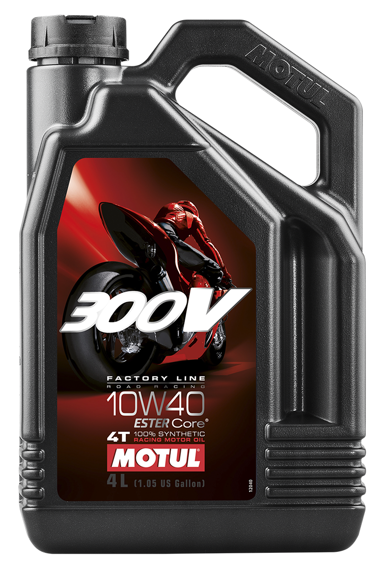 MOTUL 300V COMPETITION SYNTHETIC OIL 4T 10W40 4-1L