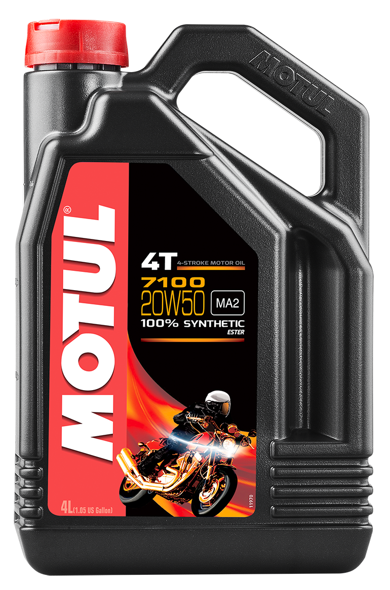MOTUL 7100 SYNTHETIC OIL 20W50 4-1 1L