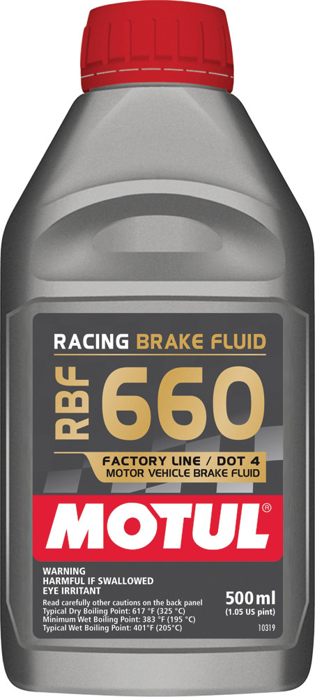 MOTUL RBF 660 RACING BRAKE FLUID 500ML