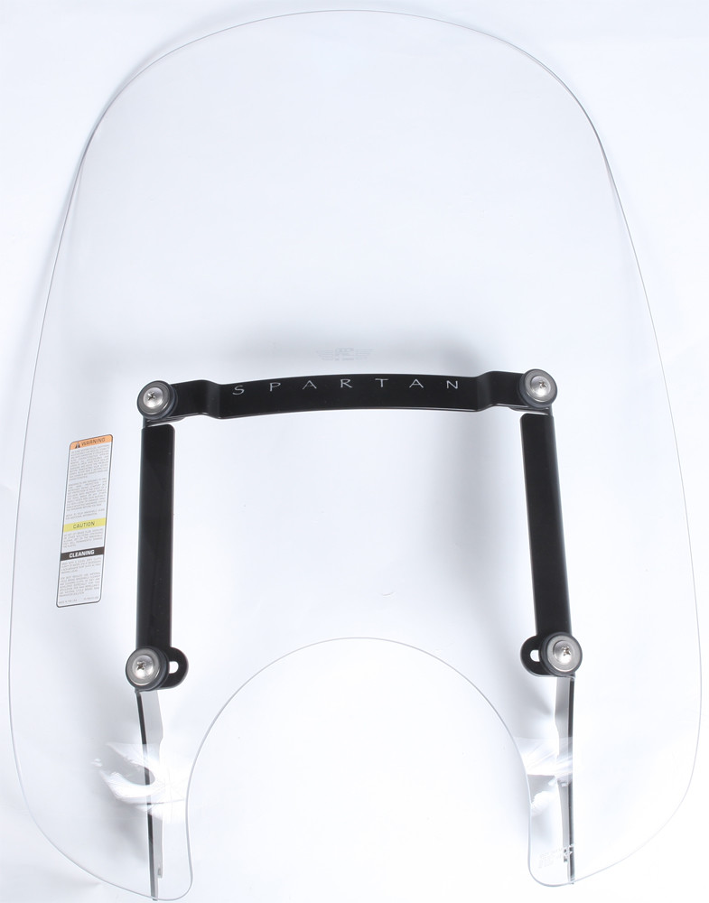NATIONAL CYCLE SPARTAN WINDSHIELD 18.5" CLEAR QUICK RELEASE