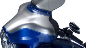 NATIONAL CYCLE WAVE WINDSCREEN 7.75" SMOKE FLH 96-13