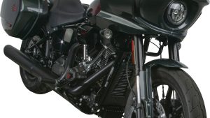 NATIONAL CYCLE VSTREAM 13 5/8" SMOKE LOWRIDER ST 22-25