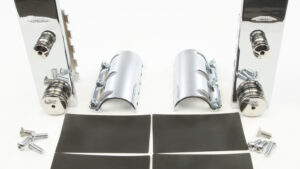 NATIONAL CYCLE SWITCHBLADE MOUNT KIT CHROME QUICK RELEASE STRAIGHT FORKS