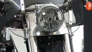 NATIONAL CYCLE SWITCHBLADE CHROME LOWERS CHROME HARDWARE