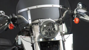 NATIONAL CYCLE SWITCHBLADE CHOPPED CLR FL SOFTAIL