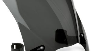 NATIONAL CYCLE MOHAWK WINDSHIELD DARK TINT BLACK HARDWARE