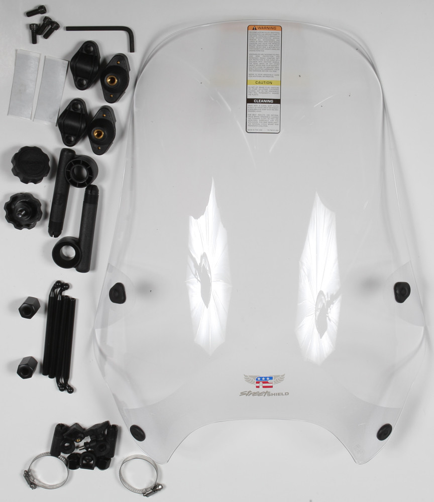 NATIONAL CYCLE STREETSCREEN 1" CLEAR