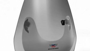 NATIONAL CYCLE DEFLECTOR SCREEN 7/8"-1" DK SM U-CLAMP