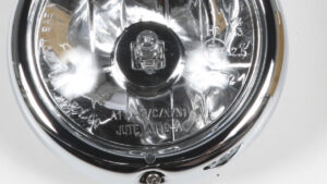 NATIONAL CYCLE LIGHT ASSEMBLY CHROME SHELL HALOGEN H3 BULB