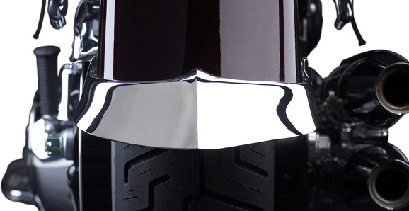 NATIONAL CYCLE REAR FENDER REAR TIP CHROME